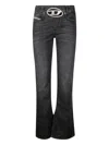 Diesel 1969 D-ebbey 09b90 Bootcut Jeans In Black