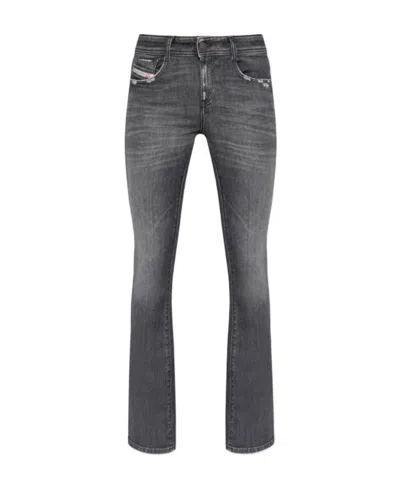 Diesel 1969 D-ebbey Bootcut Jeans In Gray
