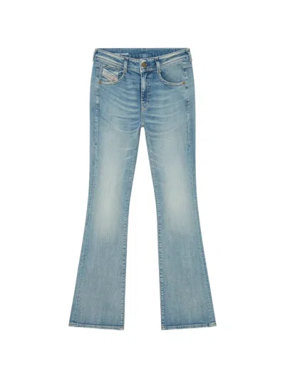Diesel 1969 D-ebbey Bootcut Jeans In Blue