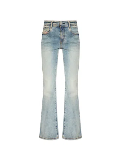 Diesel 1969 D-ebbey Bootcut Jeans In Blue