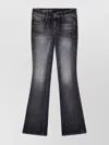 Diesel Womens 02 1969 D-ebbey Boot-cut Denim Jeans In Black