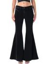 Diesel Flare Jeans In Black