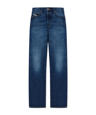 Diesel 1971 D-sent 09i27 Cotton Jeans In Blue