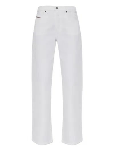 Diesel 1971 D-sent 09i27 Cotton Jeans In White