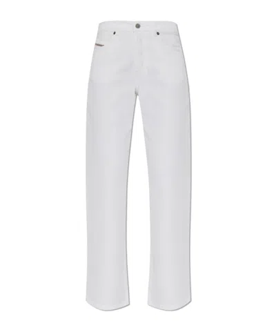 Diesel 1971 D-sent 09i27 Cotton Jeans In White