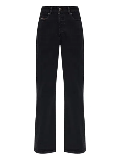 Diesel 1971 D-sent 09n89 Jeans In Black