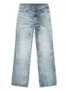 Diesel 1971 D-sent Jeans With Distressed Effect In Blue