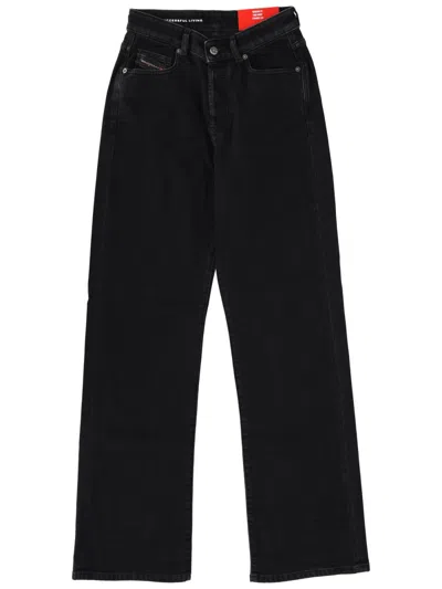 Diesel 1971 D-sent Jeans In Black