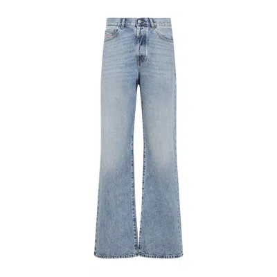 Diesel 1971 D-sent High Waist Straight Leg Jeans In Blue