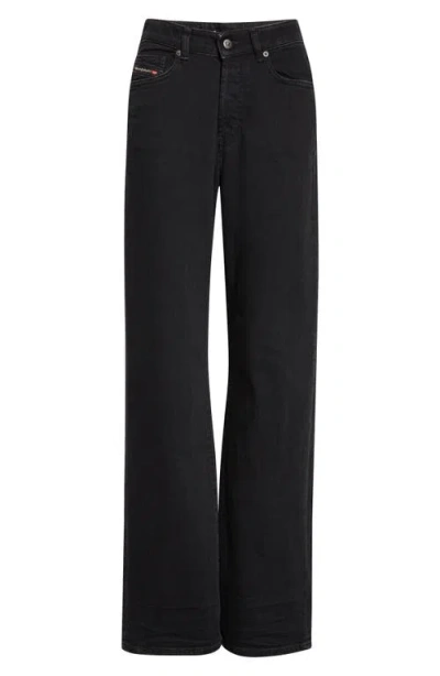 Diesel ® 1971 D-sent Straight Leg Jeans In Black