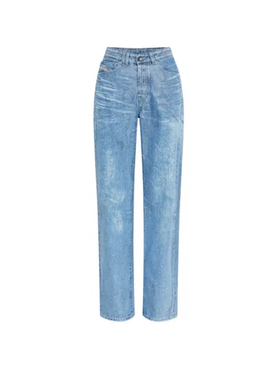 Diesel 1971 D-sent Straight-leg Jeans In Blue