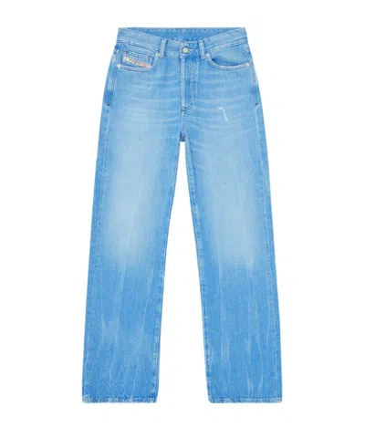 Diesel 1971 D-sent Straight-leg Jeans In Blue