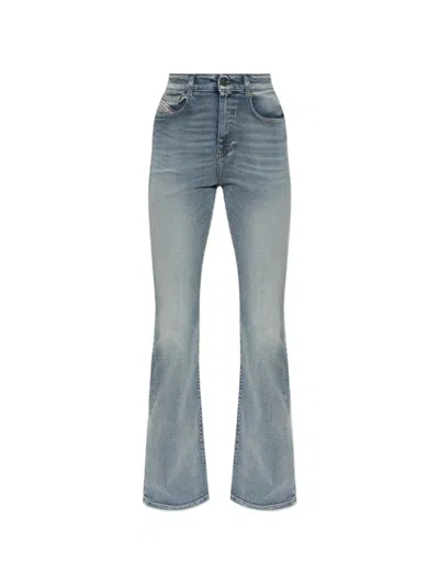 Diesel 1973 D-partt Flared Jeans In Blue
