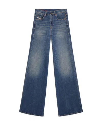 Diesel 1978 Bootcut And Flare Jeans In Blue