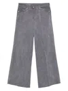 Diesel 1978 D-akemi 068sd Flare-leg Jeans In Gray