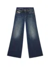 Diesel 1996 D-sire 09h59 Low-rise Straight-leg Jeans In Blue