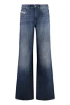 Diesel 1996 D-sire 09h59 Low-rise Straight-leg Jeans In Denim
