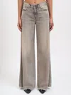 Diesel 1978 D-akemi Denim Pants In Gray