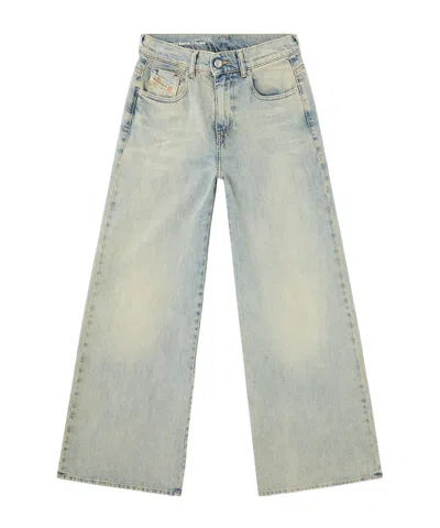 Diesel 1978 D-akemi Flared Jeans In Blue
