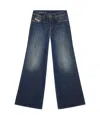 Diesel 1996 D-sire 09h59 Low-rise Straight-leg Jeans In Blue