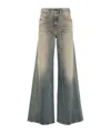 Diesel 1978 D-akemi Bootcut Flared Jeans Medium In Gray