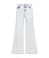 Diesel Blue Flare Jeans 1978 D-akemi 09l33 In White