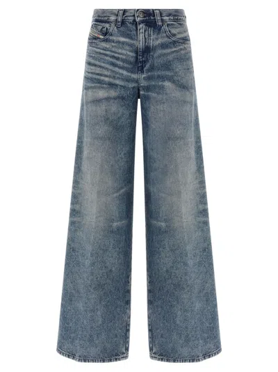 Diesel 1978 D-akemi-fsh' Jeans In Blue