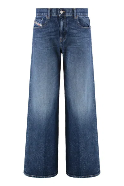 DIESEL DIESEL 1978 D-AKEMI HIGH-RISE FLARED JEANS