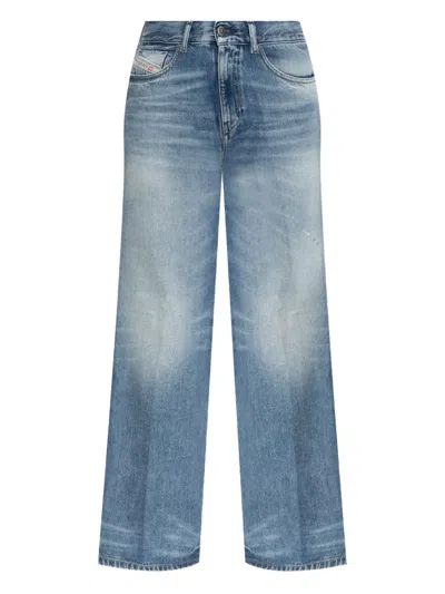 Diesel 1978 D-akemi Jeans In Animal Print