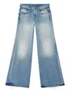 Diesel Bootcut E Flare Jeans In Blue