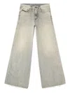 Diesel 1978 D-akemi Jeans In Gray