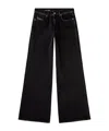 Diesel 1978 D-akemi 09n89 Cotton-blend Jeans In Black