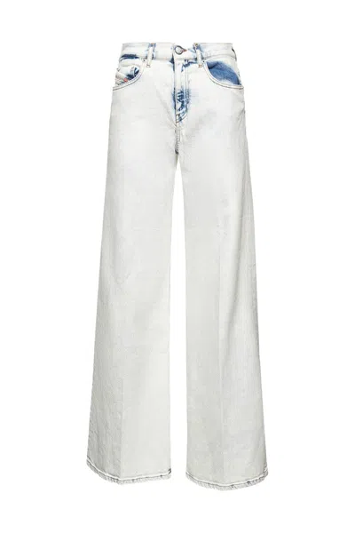 Diesel 1978 D-akemi Flare Jeans In White