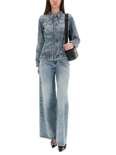 Diesel 1978 D-akemi Jeans In Denim In Blue