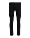 Diesel 1979 Sleenker 09c51 Skinny Jeans Man Jeans Black Size 29w-32l Cotton, Elastane In Black