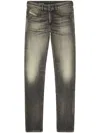 Diesel 1979 Sleenker 09k54 Skinny Jeans In Grau