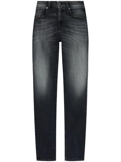 Diesel 1979 Sleenker 09l01 Skinny Jeans In Grey