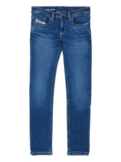 Diesel Kids' 1979 Sleenker-j Jeans In Blue