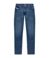 Diesel Slim-fit Distressed Denim Pants With Vintage Wash
