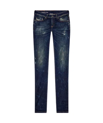 Diesel 1979 Sleenker Jeans In Black