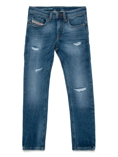 Diesel Kids' 1979 Sleenker Jeans In Blue