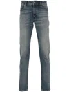 Diesel 2019 D-strukt 09h50 Mid-rise Slim-fit Jeans In Blue