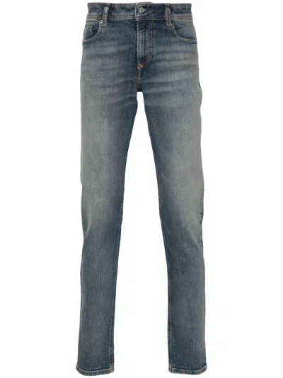 Diesel 2019 D-strukt 09h50 Mid-rise Slim-fit Jeans In Denim