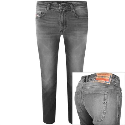 Diesel 1979 Sleenker Jeans Mid Wash Grey In Gray