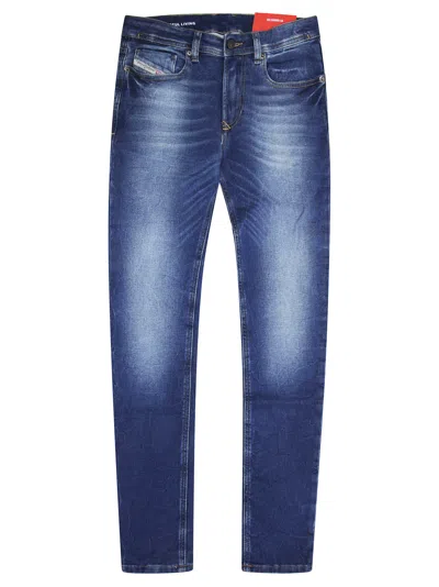 Diesel 1979 Sleenker Kids Jeans In Blu
