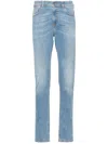Diesel 1979 Sleenker Low-rise Skinny Jeans In Blue