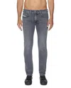 Diesel 1979 Sleenker Skinny Fit Jeans In Black Denim In Gray