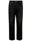 Diesel 1980 D-eeper Trousers Belt Loops In Blue