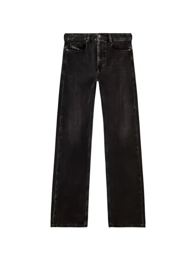 Diesel 1980 D-eeper Five-pockets Jeans In Black
