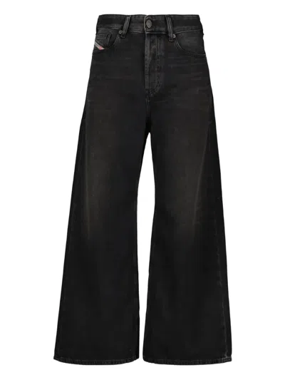 Diesel 1980 D-eeper Jeans In Black